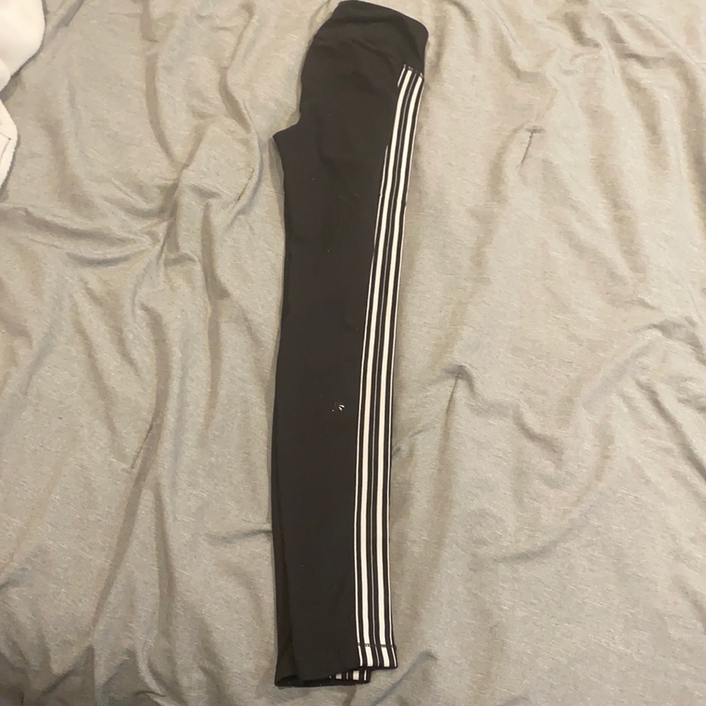 Striped Athleta leggings